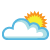 It is forcast to be Partly Cloudy at 10:00 PM CDT on June 07, 2022